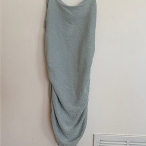 Elegant Gray Women's Skirt